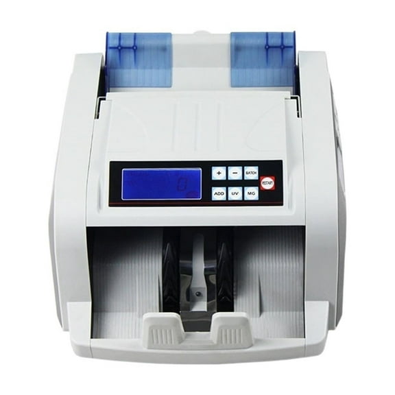 Money Counter Machine 2820UV/MG Compatible With USD, EUR, HKD, Argentina And Other Currencies Counterfeit Detector Machine With LED Display ,Accurate and Fast