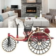 thumbnail image 4 of Ornament 1:12 Scale Classic Tricycle Model Ornaments High Simulation Retro Alloy Car Model Decoration for Home, 4 of 7