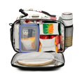 thumbnail image 2 of FORMRS Student Lunch Bag Insulated Reusable Cooler Box with Zipper Pockets, White Christmas Cups, 2 of 9