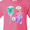 thumbnail image 4 of Inktastic Funny I'm Not Jelly Jellyfish in Blue and Pink Youth T-Shirt, 4 of 5