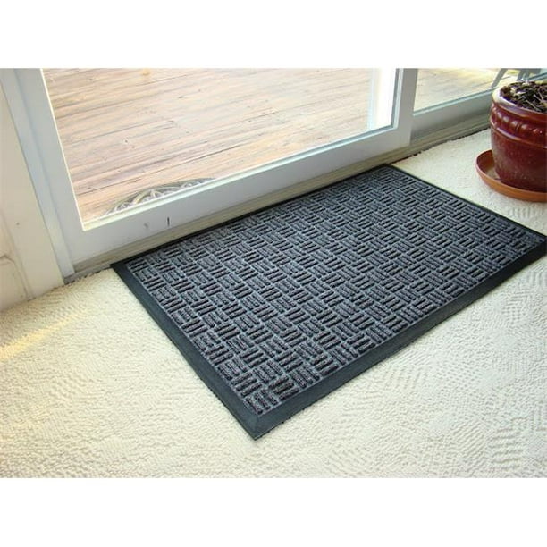 KEMPF 5160 24 Pouces x 36 Pouces Water Restainer Mat - Noir