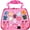 Handbag, variant on Kids Makeup Set,Pretend Makeup Dress Up Play Vanity Kit Safety Tested Washable Toys Cosmetic Set Lipstick with a Carrying Case Gift for Girls