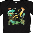 thumbnail image 4 of Inktastic Cute Lizards Hanging out Boys or Girls Long Sleeve Baby Bodysuit, 4 of 5