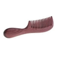 thumbnail image 6 of Purpleheart with Handle Hair Massage Detangling Brush Wide Toothed, 6 of 6