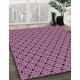 thumbnail image 2 of Ahgly Company Indoor Rectangle Patterned Dark Raspberry Purple Area Rugs, 8' x 10', 2 of 6