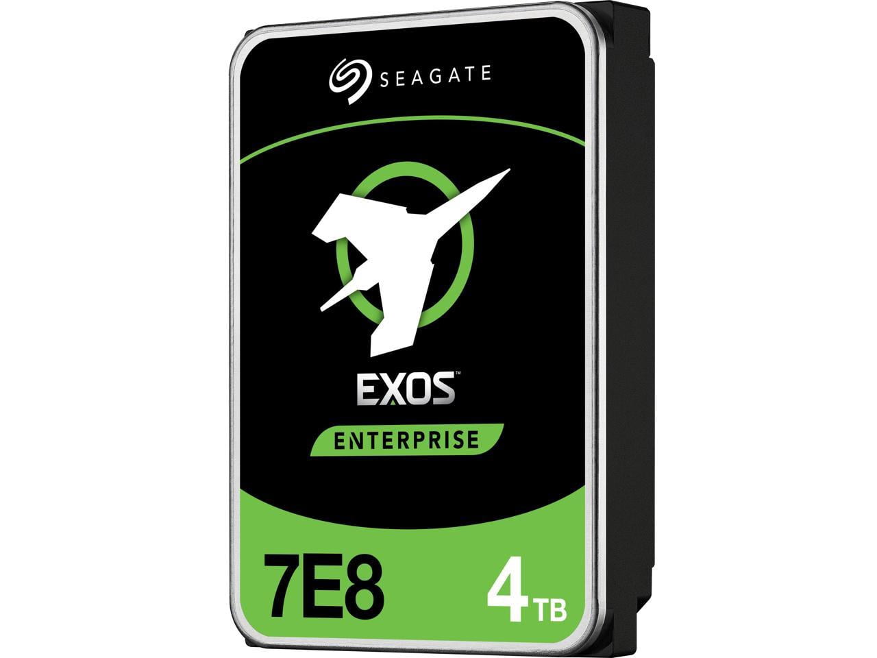 Seagate ST4000NM000A Exos 7E8 4TB 7200RPM 256MB SATA 3.5 HDD 512N