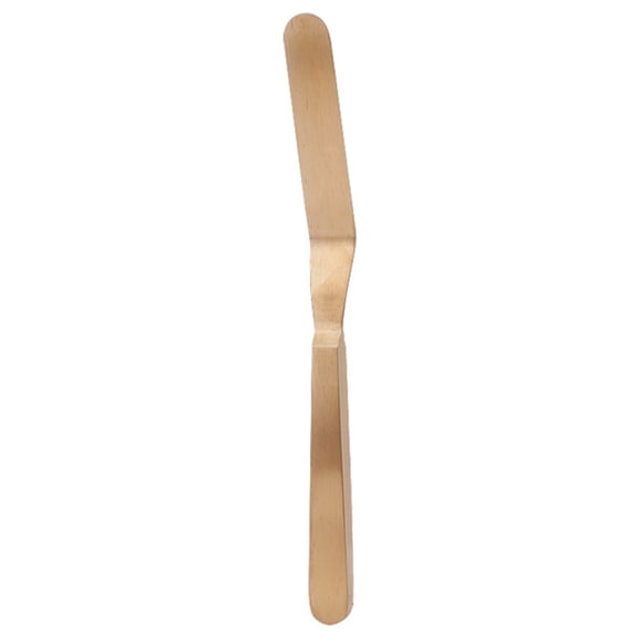 8 Inch Stainless Steel Offset Spatula For Cake Icing Designed For Easy Spreading And Comfortable Use In Decorating
