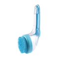 thumbnail image 1 of Cepillo de aseo para mascotas, cepillo de masaje para baño de perros, cepillo de lavado, versátil, portátil, para baño Azul, 1 of 9