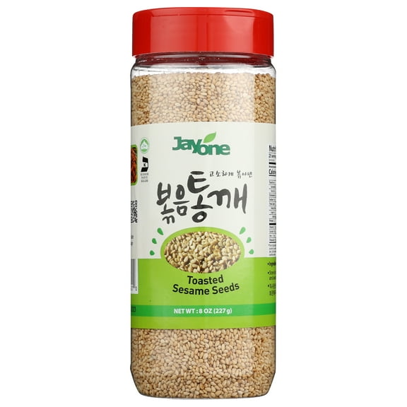 (Pack of 12), Jayone Toasted Sesame Seeds, 8 oz