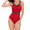 Red, variant on Women's Sports Swimsuit With Adjustable Straps Stylish Athletic Swimwear For Beach And Pool Activities Bikini Tops for Women Bikini Girl Poster Women's Bikini Swimsuits Bikinis for Girls Bikini Thong