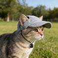thumbnail image 5 of Fmbmuo Pet Sun Hat S Size Adjustable Sun Breathable Protection Cap for Small Outdoor Visor Lightweight Dogs Cats, 5 of 6