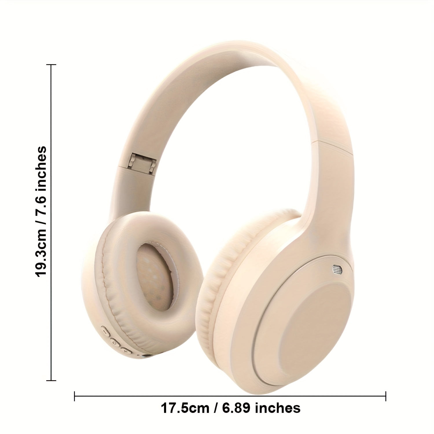 Wireless Headphones with Noise Cancellation That Can Be Worn on The Head, Offering 65 Hours of Playback. These Wireless Headphones Come with a Microphone, Are Foldable And Lightweight, And Provide