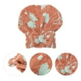 thumbnail image 3 of Unique Bargains 1 Pc Women Waterproof Single Layer Hair Towel for Travel Orange Pink, 3 of 5
