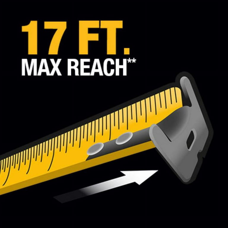 25FT X 1 Magnetic End Hook Tape Measure, Grip Tight Tools