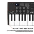 thumbnail image 1 of Midi M-VAVE Clavier de Contrôle Midi 25 Touches Mini Portable USB Clavier Midi Contrôleur avec 25 Touches Sensibles à la Vitesse 8 Pads Rétroéclairés RGB 8 Boutons, 1 of 7
