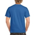 thumbnail image 4 of Gildan Adult Heavy Cotton T-Shirt, Style G5000, Multipack 10 Royal (10-pack) Large, 4 of 4