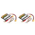thumbnail image 1 of 2X Tablero de Carga Paralelo de 4 Canales  Conector Enchufe de PláTano para  D2 Q6 SC-608 SC-620 Cargador  B6 Carga de BateríA LiPo, 1 of 1