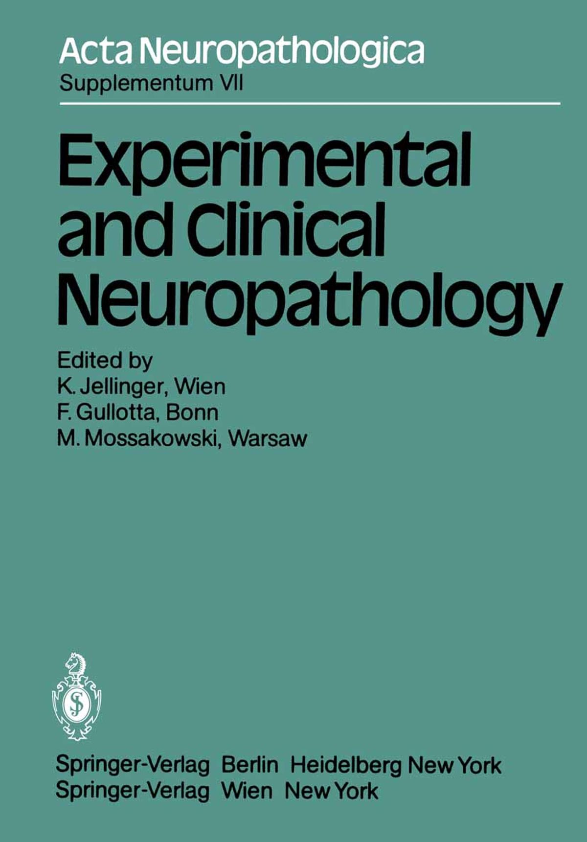 Experimental And Clinical Neuropathology - EBook - Walmart.com ...