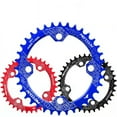 thumbnail image 3 of (One Piece) Mountain Bike 104BCD Chainring Positive and Negative Chainring Single Speed Round (Disc 36T) Green, 3 of 4