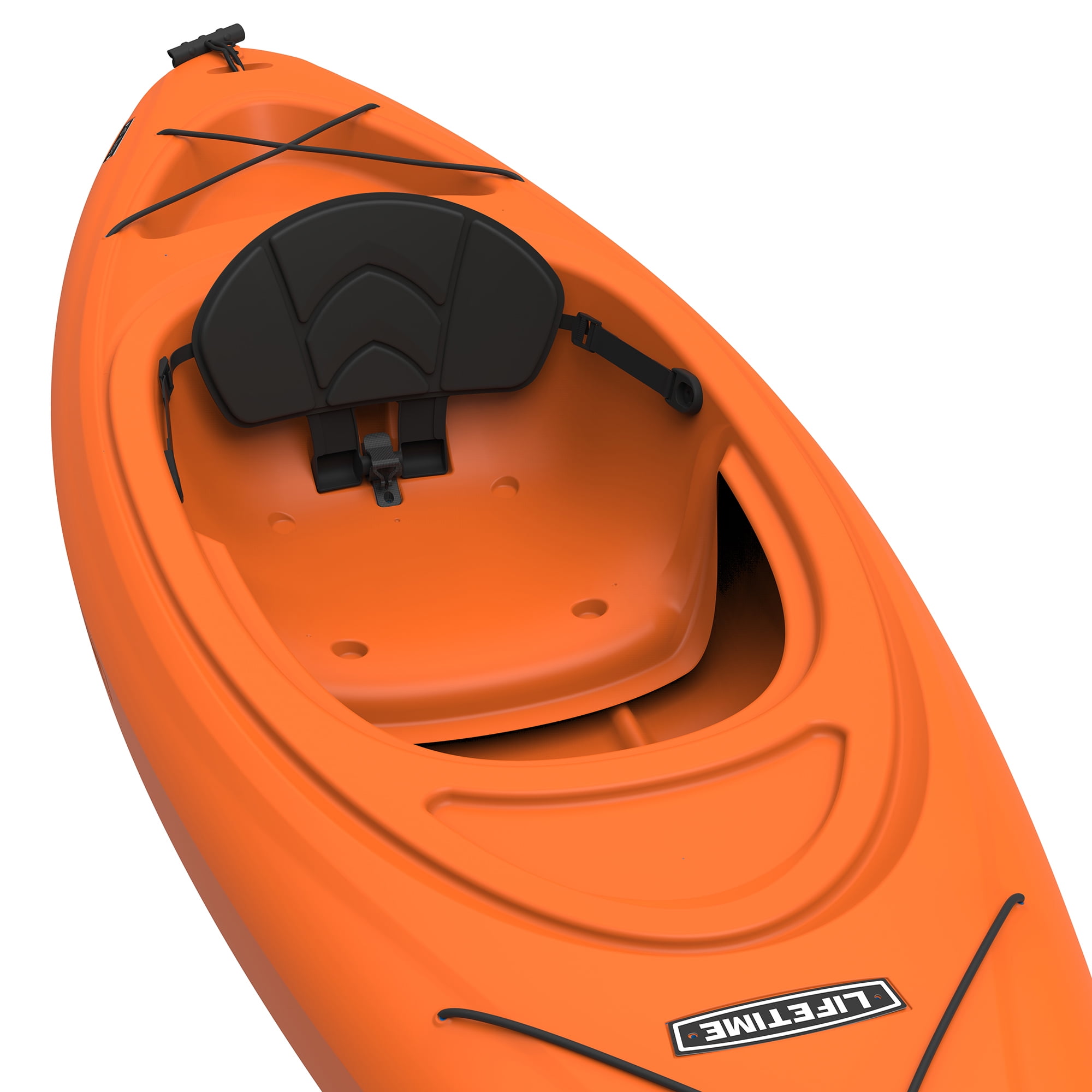 Lifetime Pacer 8 ft Sit-In Kayak (Paddle Included), Orange