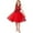 R162/Red, variant on Vividxx Dress For Girls Stylish And Comfortable Girls Dresses For And With Flowy Design And Soft Fabric 3-4 Years
