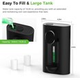 thumbnail image 4 of DISHUECO Automatic Mouthwash Dispenser, 18.26oz Wall Mounted Mouth Wash Dispenser for Bathroom with Magnetic Cups, 3 Dispensing Level, Bathroom Accessories, 4 of 7
