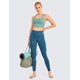 thumbnail image 4 of Sujetadores deportivos con tiras para mujer - Camiseta sin mangas acolchada sin aros para entrenamiento de impacto medio Cayenne Tidewater verde azulado XL oso de fresa Electrónica, 4 of 4