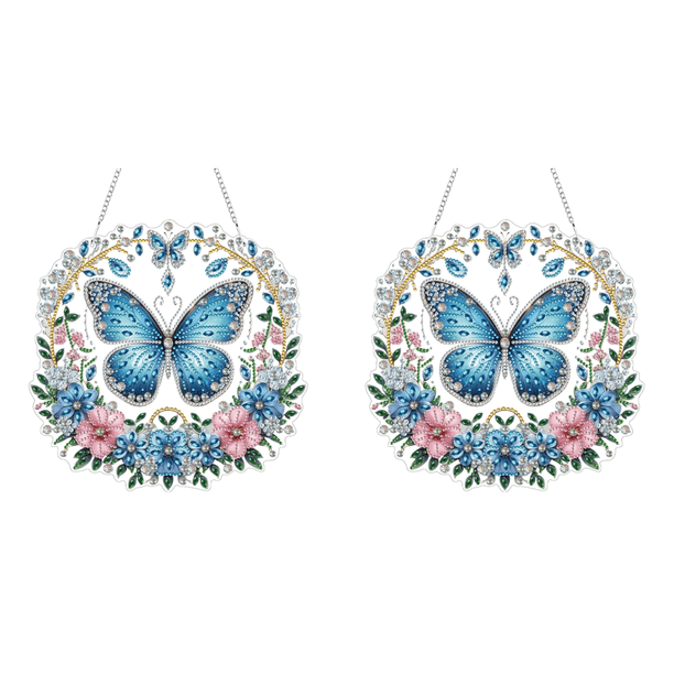 Acrílico Forma Especial Con Mariposa para Ventana Pared