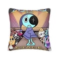 thumbnail image 1 of Fundas de almohada de terciopelo de Dandy's World, fundas de almohada decorativas suaves y acogedoras con cremallera oculta para dormitorio, sofá, sillón, funda de almohada de terciopelo, 1 of 8