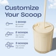 thumbnail image 5 of NUFYX Family Owned Organic Plant-Based Protein, Creamy Vanilla, 18g Protein per 100 Calories, USA Grown Peas, 5 of 14