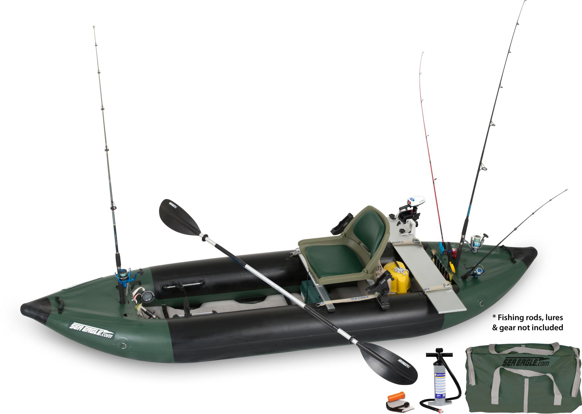 350fx Explorer Fishing Kayak Pro Motor Fishing Rig