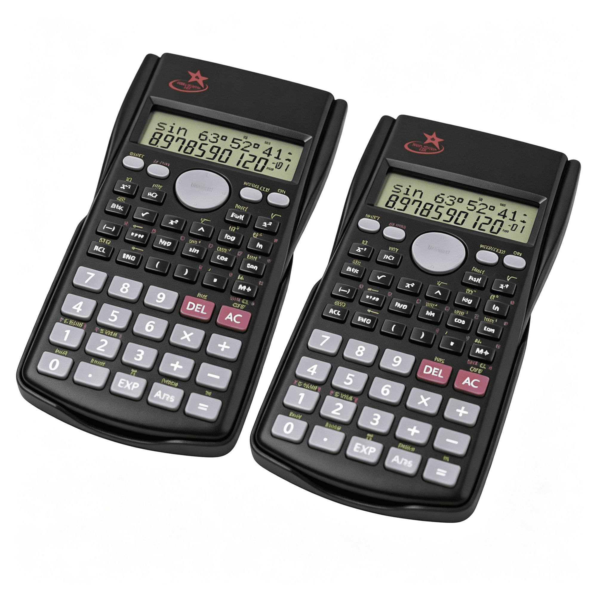HBMYN 2-Pack SC-216 Non-Graphing Scientific Calculator calculator for middle school students Middle/High School