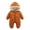 Brown, variant on Baby Fleece Lined Snowsuit Winter Coats Rompers Thermal Warm Long Sleeve Zip up Hooded Jumpsuits Overalls