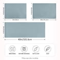 thumbnail image 4 of Dailycode Satin Pillow Case Queen Silk Pillow Cover for Hair and Skin Envelope Closure Ice Blue 20"x30", 4 of 9