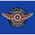 thumbnail image 2 of Men's Marvel The Falcon and the Winter Soldier Wield Logo  Graphic Tee Royal Blue Medium, 2 of 5