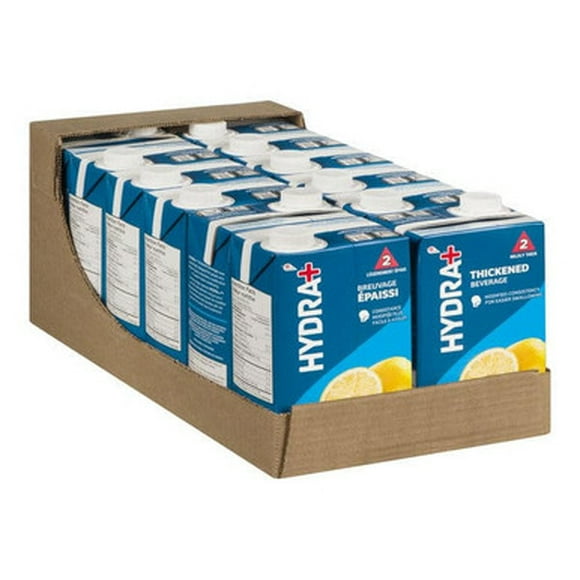 Hydra+ Water Ready to Drink Thick Lemon IDDSI 2 1L/33 oz (12/Case)