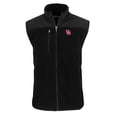 thumbnail image 2 of Men's Cutter & Buck  Black Houston Cougars Big & Tall Cascade Eco Sherpa Fleece Full-Zip Vest, 2 of 3