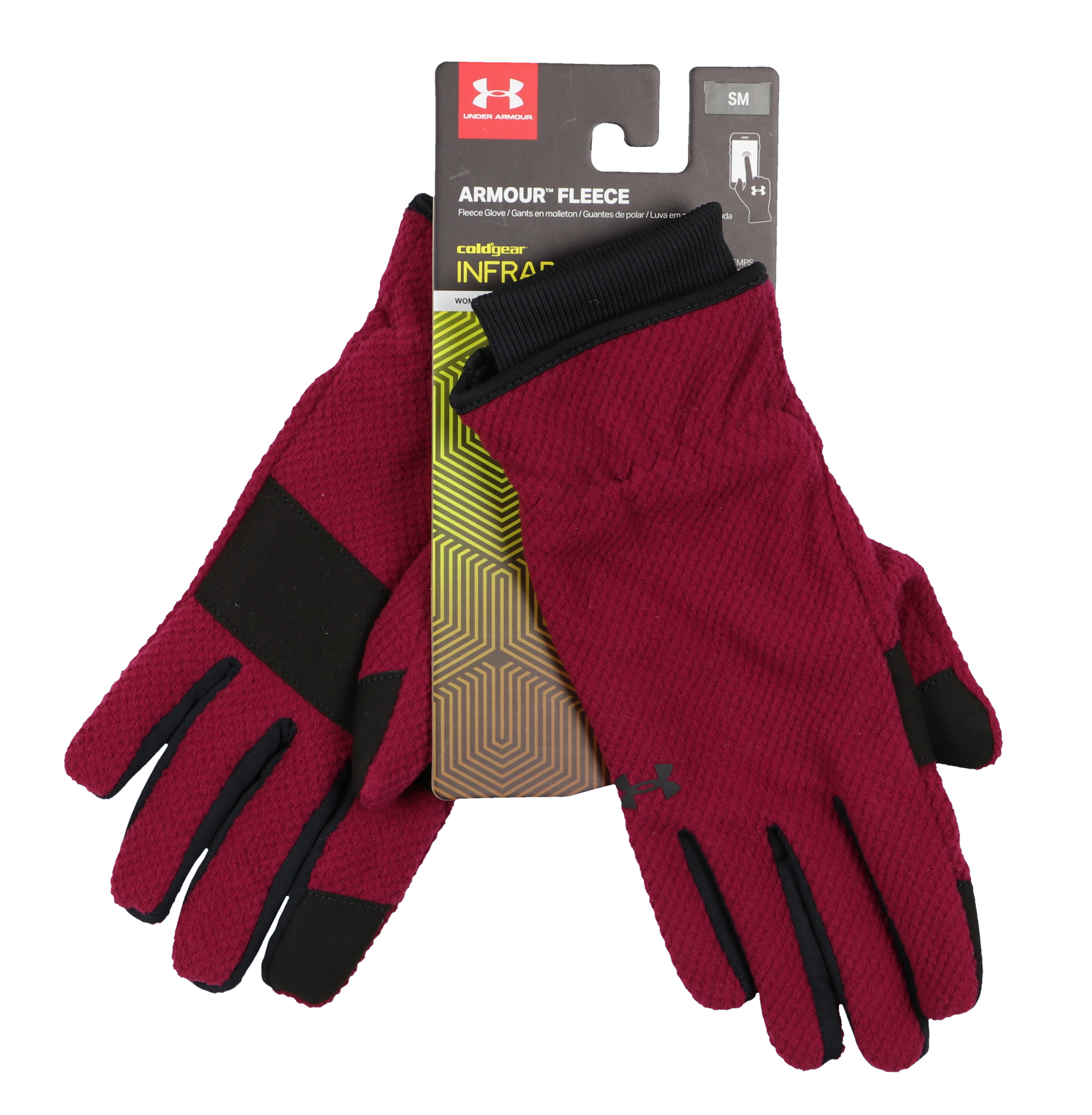 under armour women's coldgear infrared fleece gloves