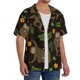 thumbnail image 2 of Fotbe Sloth Doing Yoga Camisa Estampada de Manga Corta para Hombre, Casual de Verano, Estilo Playero, Sin Arrugas-Medium, 2 of 5
