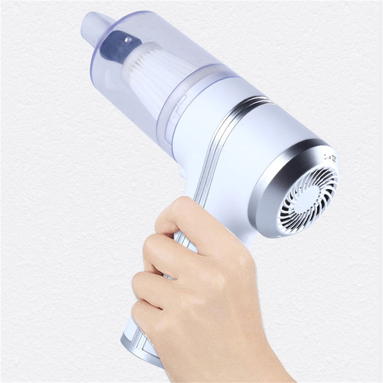 Cordless Handheld Car Vacuum Cleaner High Power Portable Wet Dry Vacuum for Home and Auto Cleaning, Gifts for Men Women Car Owners, Spring Cleaning Tool , White