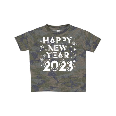 

Inktastic Happy New Year 2023 Gift Toddler Boy or Toddler Girl T-Shirt