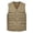 #401-Khaki, variant on Ceisia Men's Cotton Vest Multi-Pocket Utility Vest Sleeveless Casual Outdoor Fishing Hiking Khaki L Gifts for Father