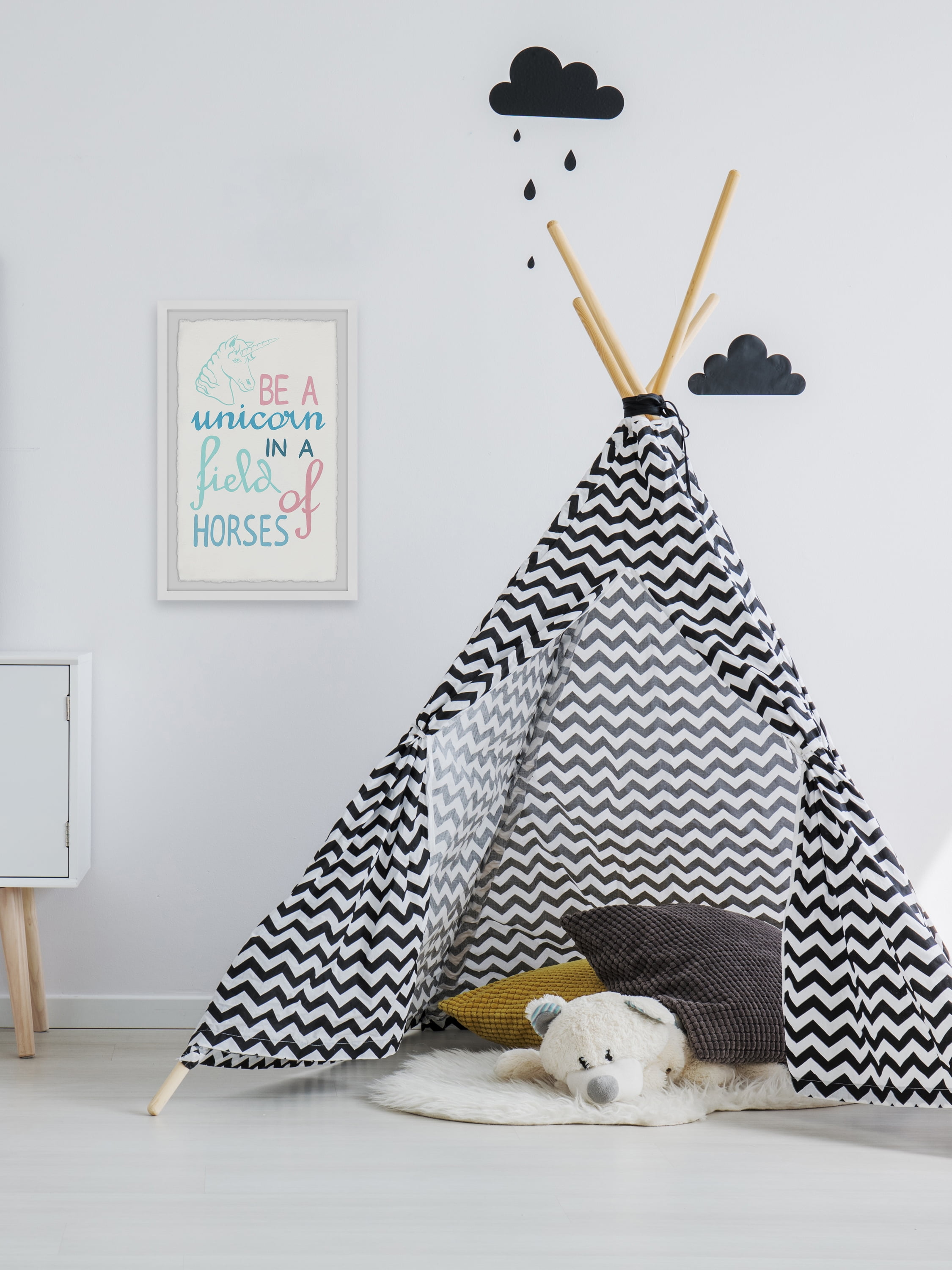 Marmont Hill Be A Unicorn Framed Wall Art, 12.00 in x 1.50 in