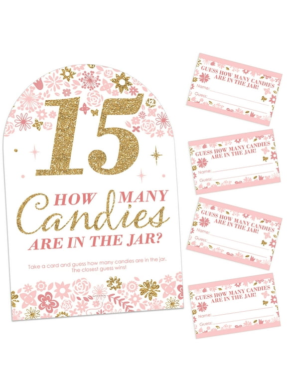 Big Dot Of Happiness Mis Quince Anos Quinceanera Sweet 15 Birthday 