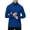 Royal Blue, variant on Men's Sun Protection Hoodie Tops Long Sleeve Fishing Shirt with Hood Mask Lightweight Athletic Running Outdoor Tops White XL