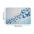 thumbnail image 3 of Tuvgenk Non Skid Welcome Mats for Front Door Outdoor indoor Summer Entryway Rugs Washable Butterfly Cute Heavy Duty Doormats for Outside Entry, 3 of 8
