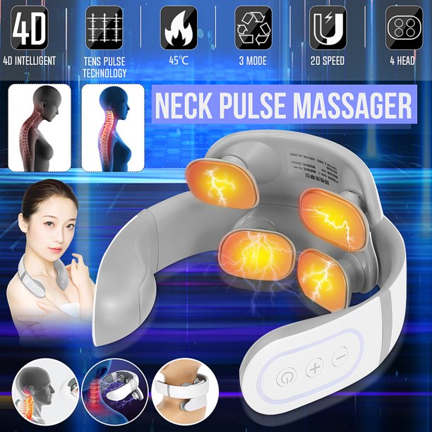 Electric Pulse Neck Massager, Cervical Spine Massager,Intelligent