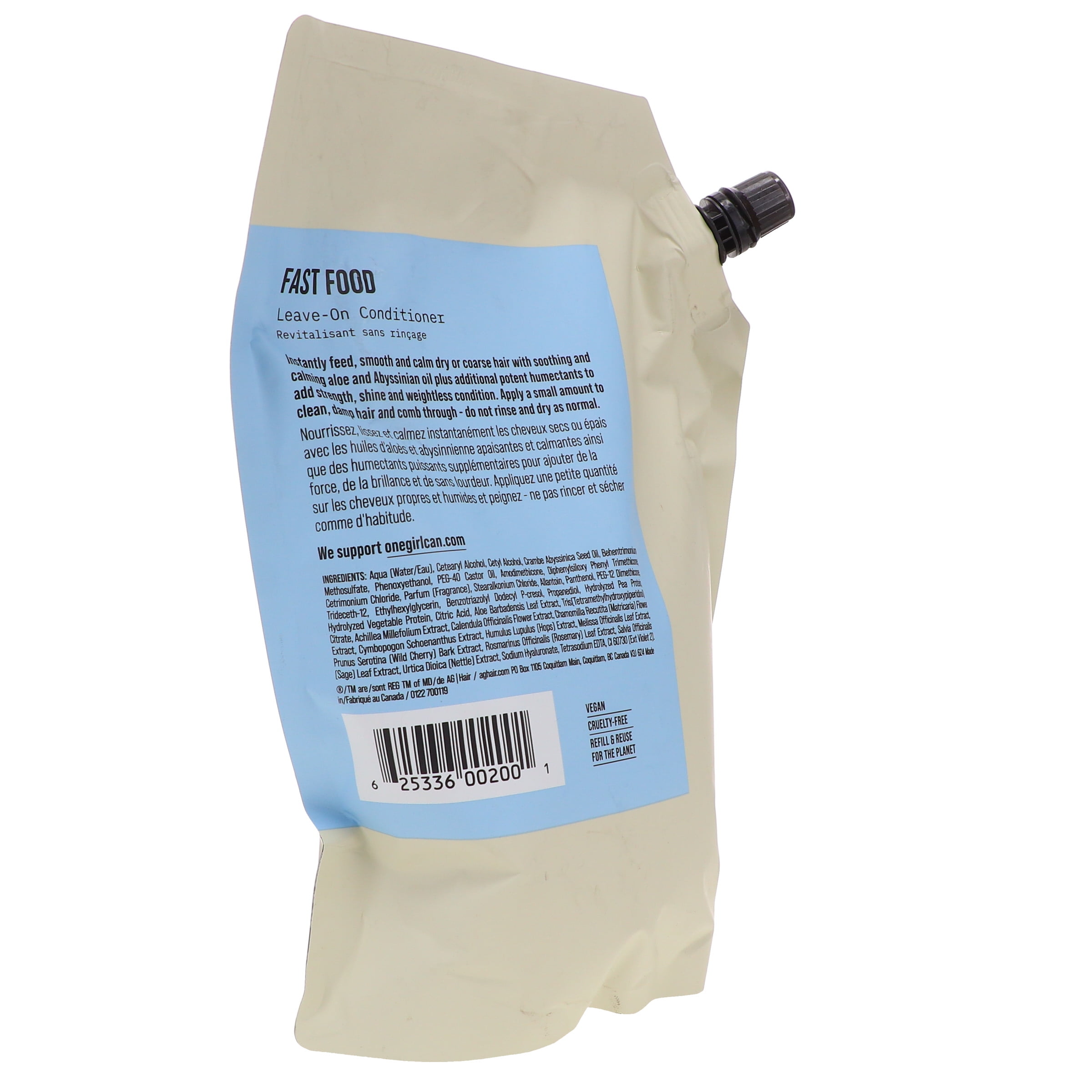 AG Care Fast Food Leave-On Conditioner 33.8 oz