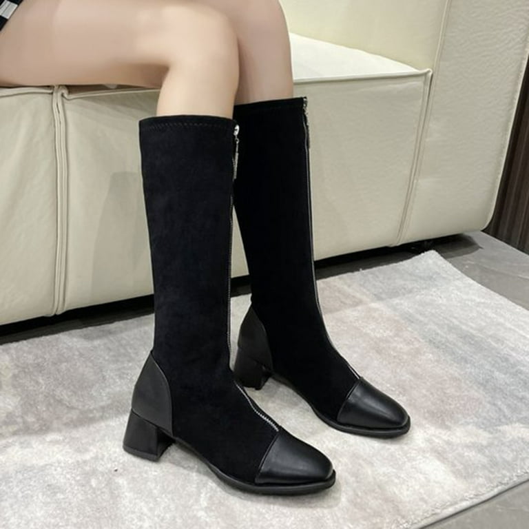 Elastic knee 2025 high boots