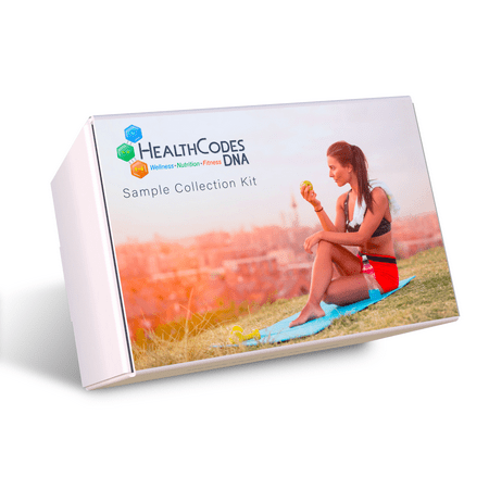 HealthCodes DNA® - Premium DNA Kit for Health, Nutrition, Fitness - Lab Fee Not Included - Consultations, Meal & Exercise Plans, and DNA Test Kit